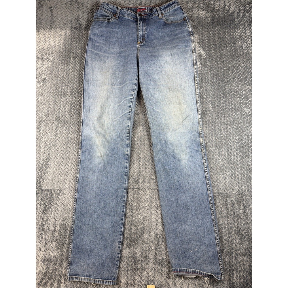 Wrangler Men's Cowboy Cut Denim Jeans Blue Cotton, Size 32x33